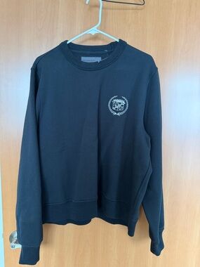 Abercrombie & Fitch Men's Black Crewneck Sweater